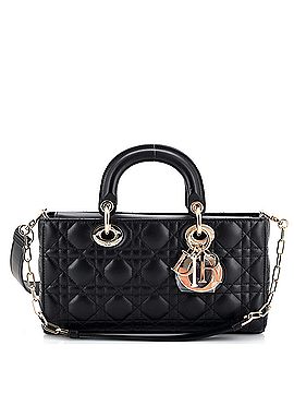Christian Dior Lady D-Joy Bag Cannage Quilt Lambskin Medium (view 1)