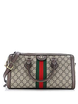 Gucci Ophidia Boston Bag GG Coated Canvas Medium (view 1)