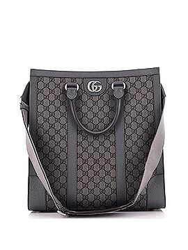Gucci Ophidia Convertible Open Tote GG Coated Canvas Tall (view 1)