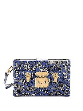 Louis Vuitton Petite Malle Handbag Lace Print Leather Small (view 1)