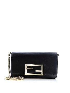 Fendi FF Wallet on Chain Leather (view 1)