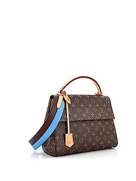 Louis Vuitton Cluny Top Handle Bag Monogram Canvas MM (view 2)