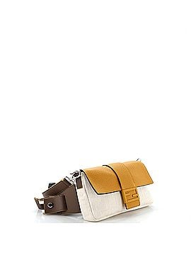 Fendi Baguette Convertible Belt Bag Zucca Canvas with Canvas and Leather Medium (view 2)