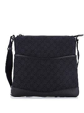 Gucci Zip Messenger Bag GG Denim Medium (view 1)