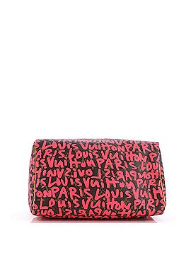 Louis Vuitton Speedy Handbag Limited Edition Monogram Graffiti 30 (view 2)