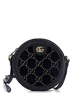 Gucci Ophidia Round Shoulder Bag GG Velvet Mini (view 1)