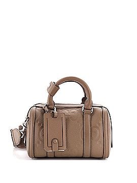 Gucci Duffle Bag Jumbo GG Embossed Leather Mini (view 1)