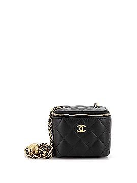 Chanel Pearl Crush Vanity Case with Chain Quilted Lambskin Mini (view 1)