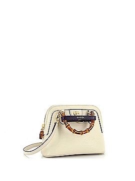 Gucci Diana NM Bamboo Dome Top Handle Bag Leather Mini (view 2)