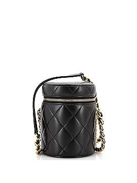 Chanel Side Note Vanity Case Quilted Lambskin Small (view 1)