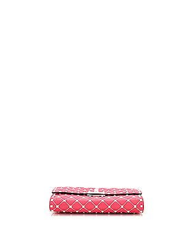 Valentino Garavani Free Rockstud Spike Wallet on Chain Quilted Leather Small (view 2)