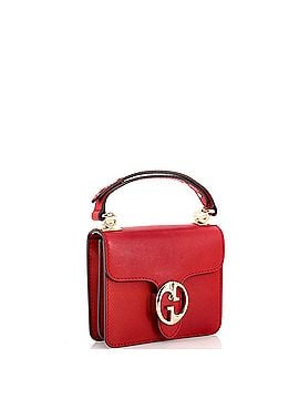 Gucci 1973 Flap Top Handle Bag Leather Small (view 2)