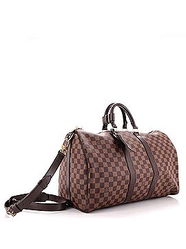 Louis Vuitton Keepall Bandouliere Bag Damier 45 (view 2)