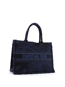 Christian Dior Book Tote Camouflage Embroidered Canvas Medium (view 2)