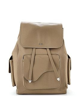 Christian Dior Saddle Pocket Backpack Leather Large (view 1)