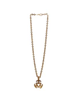 Chanel Vintage Triple CC Chain Necklace Metal (view 2)
