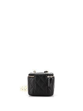 Chanel Vanity Case with Pearl Chain Quilted Lambskin Mini (view 2)