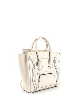 Céline Luggage Bag Smooth Leather Micro (view 2)