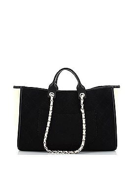 Chanel Deauville Tote Wool Felt Large (view 2)