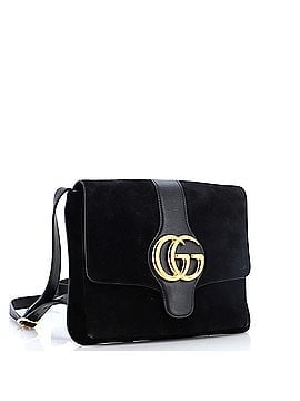 Gucci Arli Shoulder Bag Suede with Leather Medium (view 2)