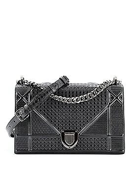 Christian Dior Diorama Flap Bag Cannage Embossed Calfskin Medium (view 1)
