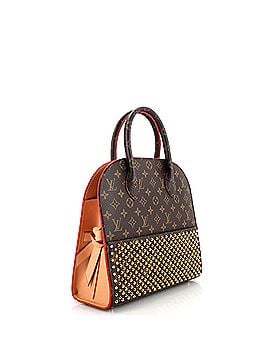 Louis Vuitton x Christian Louboutin Shopping Bag Calf Hair and Monogram Canvas (view 2)
