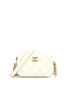 Chanel Chain Melody Camera Bag Quilted Caviar Small (view 1)