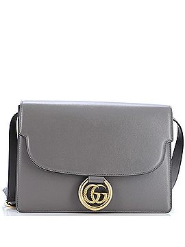 Gucci GG Ring Shoulder Bag Leather Medium (view 1)