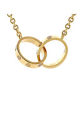 Cartier Love Interlocking Necklace 18K Yellow Gold (view 1)
