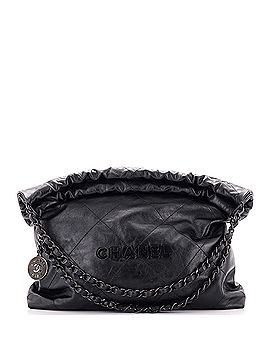 Chanel 22 Chain Hobo Quilted Calfskin Large (view 1)