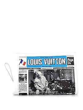 Louis Vuitton Newspaper Pouch Printed Leather (view 1)