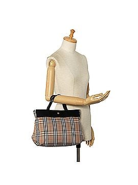 Burberry House Check Tote Bag (view 2)