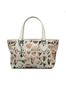 Burberry Hearts House Check Gracie Tote Bag (view 1)