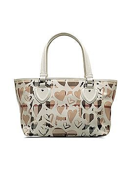 Burberry Hearts House Check Gracie Tote Bag (view 2)