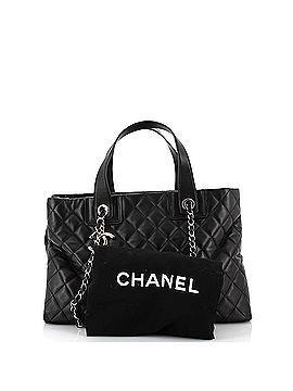 Chanel Daily Shopping Tote Quilted Lambskin (view 2)
