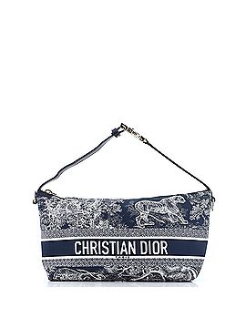 Christian Dior Toile de Jouy DiorTravel Nomad Pouch Print Technical Fabric Medium (view 1)