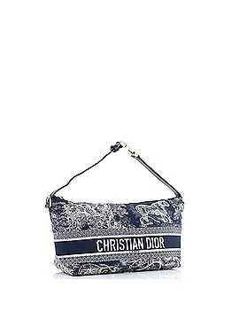 Christian Dior Toile de Jouy DiorTravel Nomad Pouch Print Technical Fabric Medium (view 2)