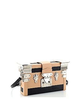Louis Vuitton Temple Petite Malle Handbag Leather (view 2)