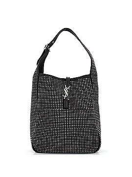 Saint Laurent Le 5 a 7 Hobo Leather with Studs (view 1)