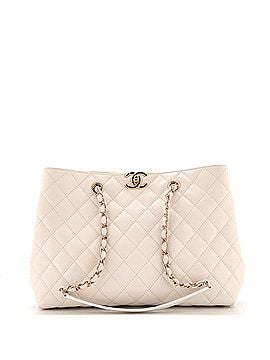 Chanel Classic CC Shopping Tote Quilted Caviar Medium (view 1)