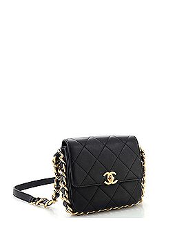 Chanel Side Note Flap Bag Quilted Lambskin Mini (view 2)