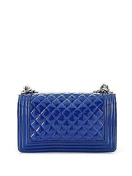 Chanel Boy Flap Bag Quilted Plexiglass Patent Old Medium (view 2)