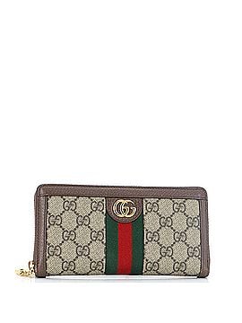 Gucci Ophidia Zip Around Wallet GG Coated Canvas (view 1)