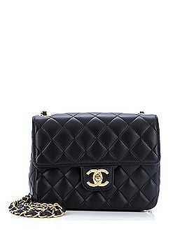 Chanel Casino Royale Charms Square Flap Bag Quilted Lambskin with Enamel Small (view 1)