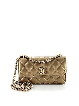 Chanel CC Flap Phone Holder with Chain Quilted Lambskin Mini (view 1)