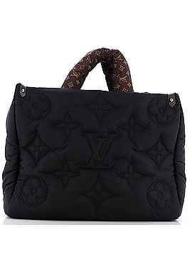 Louis Vuitton Pillow OnTheGo Tote Monogram Quilted Econyl Nylon MM (view 1)