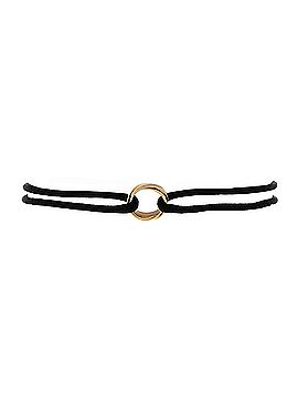 Cartier Trinity On Cord Bracelet Silk Cord with 18K Tricolor Gold (view 1)