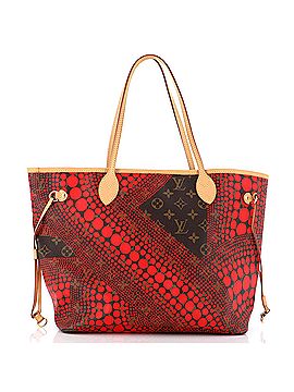Louis Vuitton Neverfull Tote Limited Edition Kusama Waves Monogram Canvas MM (view 1)