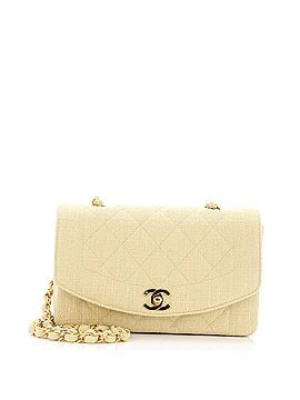 Chanel Vintage Diana Flap Bag Quilted Canvas Small (view 1)