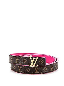 Louis Vuitton LV Iconic Reversible Belt Monogram Canvas and Leather Thin (view 1)